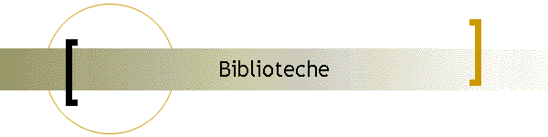 Biblioteche